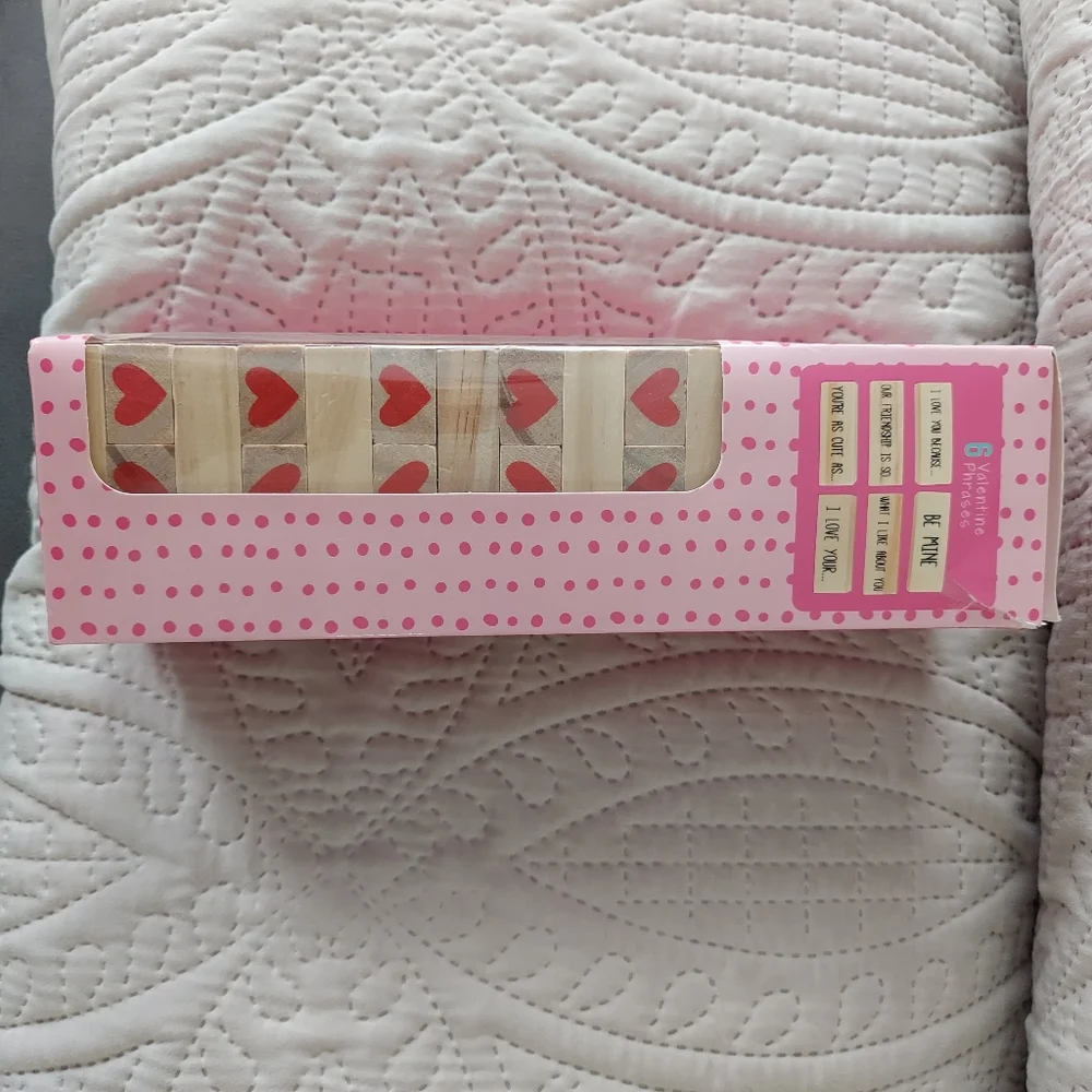 48 piece stacking tower game Pink NEW IN BOX